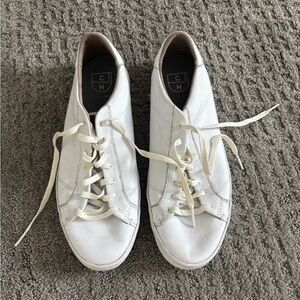 Cole Haan White Leather Sneakers